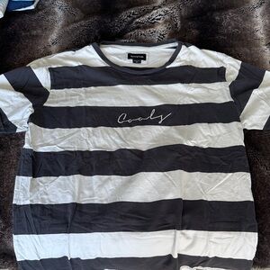 Barney Cools Monochrome Striped Tee